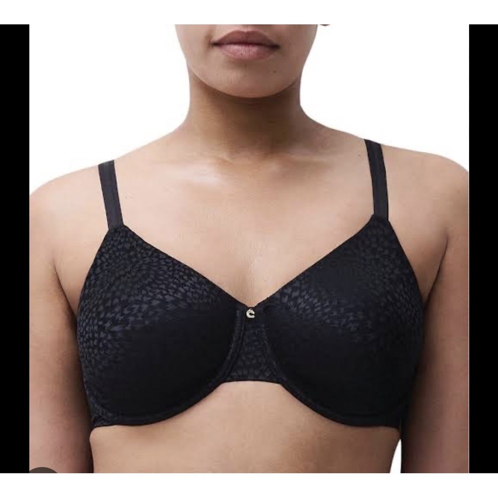 Chantelle Magnifique Nouveau Minimizer Bra Black 36C Seamless Underwire France